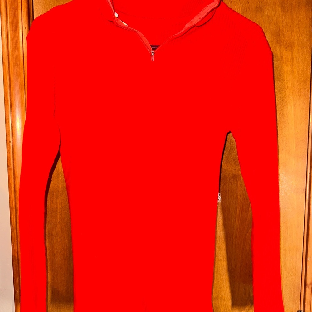 Vibrant Red Acrylic Top